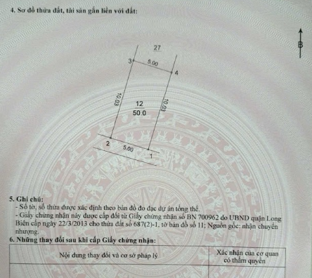 CHU HUY MÂN, NHÀ 3 TẦNG KIÊN CỐ, DIỆN TÍCH 50M2 MẶT TIỀN 5 M , GIÁ 170 TRIỆU ĐỒNG/M